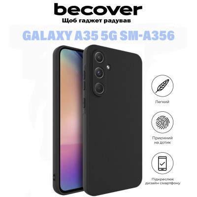 Чохол до мобільного телефона BeCover Samsung Galaxy A35 5G SM-A356 Black (710900)