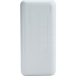 Батарея універсальна XO 30000mAh, PD/20W, QC3.0/22.5W, Input(Type-C,MicroUSB), Output(2*USB,Type-C), White (XO-PR189W / 29188)