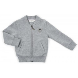 Кофта дитяча на блискавці Breeze (13593-74B-gray)