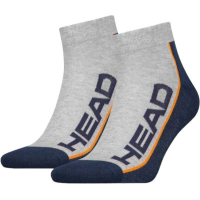 Шкарпетки Head Qperformance Quarter 781009001-870 2 пари Синій/Сірий 35-38 (8718824546490)