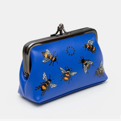 Гаманець Yoshi Y1328 Bee Happy Blue (Y1328 BEES 37)