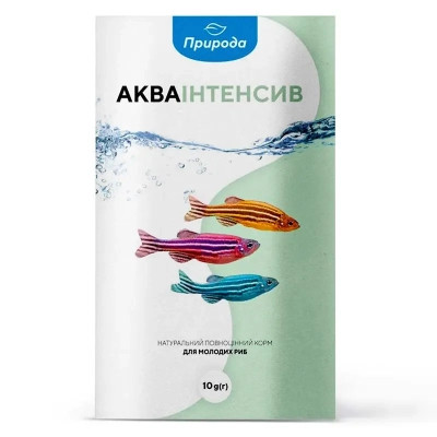 Корм для риб Природа &quot;Акваінтенсив&quot; 10 г (4820157401217)