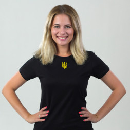 Футболка Sol's Imperial Women 190 Тризуб чорний XX (11502309/141XXL)