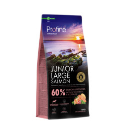 Сухий корм для собак Profine Junior Large Salmon and Potatoes для цуценят та юніорів великих порід 12 кг (8595602569472)