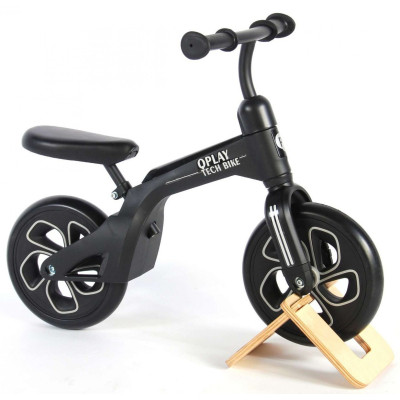Біговел QPlay Біговел дитячий Tech EVA Black (B-100Black/QP-Bike-001Black)