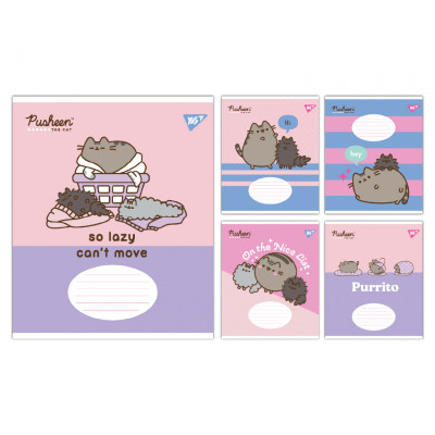Зошит Yes Pusheen The Cat А5 12 аркушів лінія (767613)