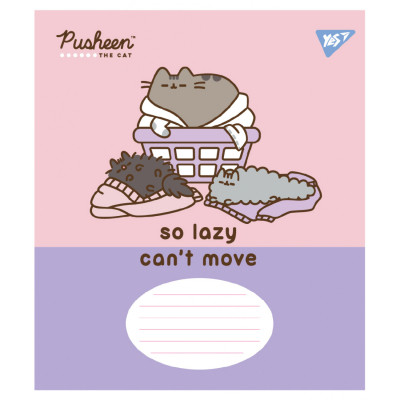 Зошит Yes Pusheen The Cat А5 12 аркушів лінія (767613)