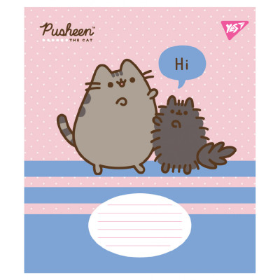 Зошит Yes Pusheen The Cat А5 12 аркушів лінія (767613)