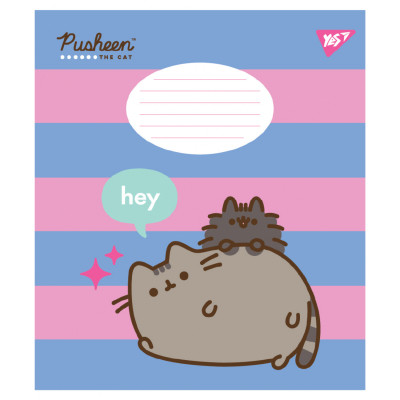Зошит Yes Pusheen The Cat А5 12 аркушів лінія (767613)