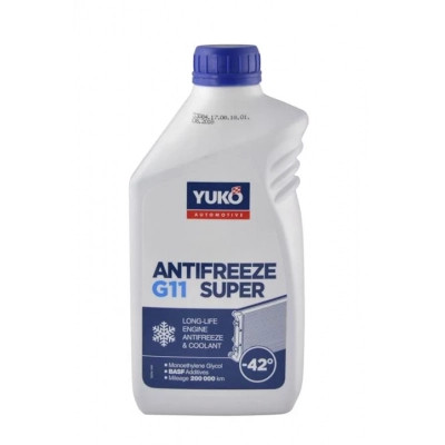 Антифриз Yuko -40 Super G11 синій 1л (4820070244472)