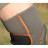 Фіксатор коліна MadMax MFA-297 Knee Support with Patella Stabilizer Dark Grey/Orange M (MFA-297_M)