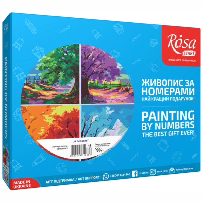 Картина по номерам Rosa Start 4 Seasons 35 х 45 см (4823098535850)