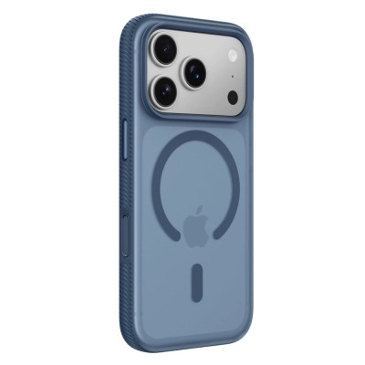 Чохол до мобільного телефона Belkin Magnetic Protective Grip iPhone 17 Pro Navy (MSA035HQNY)