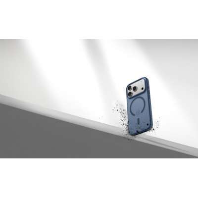 Чохол до мобільного телефона Belkin Magnetic Protective Grip iPhone 17 Pro Navy (MSA035HQNY)