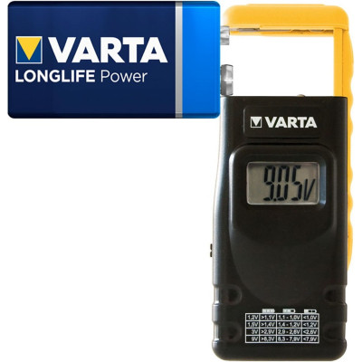 Цифровий мультиметр Varta 891 LCD DIGITAL BATTERY TESTER (Тестер напруги) (891101401)