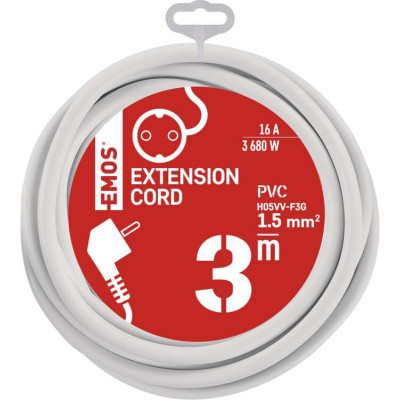 Мережевий подовжувач EMOS P0123R