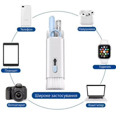 Універсальний чистячий набір XoKo Clean set 100 Blue (XK-CS100-BLU)