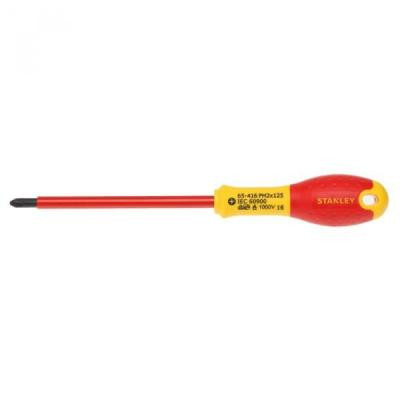 Викрутка Stanley FatMax VDE 1000V електрика PH2х125мм (0-65-416)