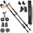 Трекінгові палиці PowerPlay 9110 Friluftsliv Black/White 80-135 см (PP_9110_Friluftsliv)
