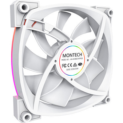 Кулер до корпусу MONTECH RX140 PWM WHITE
