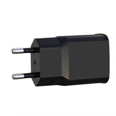 Зарядний пристрій XO L92C (2USB/2.4A) + USB - MicroUSB Чорний (XO-L92C-M)