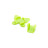 Тримач для кабелю Extradigital CC-948 Cable Clips butterfly, Green (KBC1713)