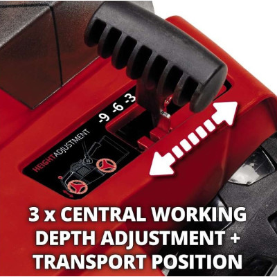 Аератор Einhell GE-SC 36/35 Li - Solo 36V, 35см, безщітковий, ножі 16шт (без АКБ та ЗП) (3420680)