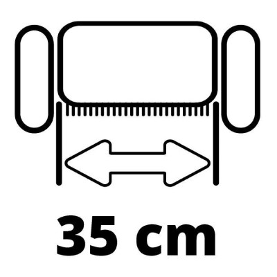 Аератор Einhell GE-SC 36/35 Li - Solo 36V, 35см, безщітковий, ножі 16шт (без АКБ та ЗП) (3420680)