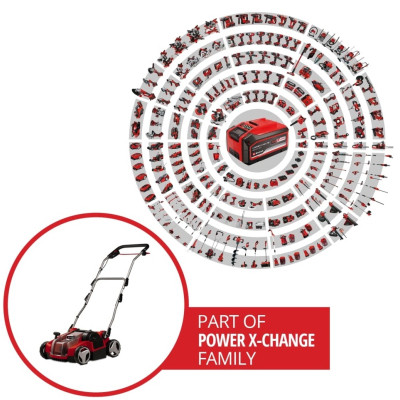 Аератор Einhell GE-SC 36/35 Li - Solo 36V, 35см, безщітковий, ножі 16шт (без АКБ та ЗП) (3420680)