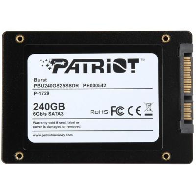 Накопичувач SSD 2.5&quot; 240GB Patriot (PBU240GS25SSDR)