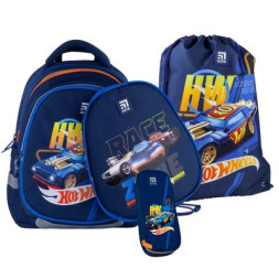Шкільний набір Kite Hot Wheels 700-2р Набір (SET_HW21-700M(2p))