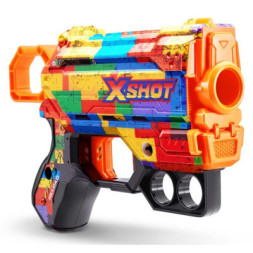 Іграшкова зброя Zuru X-Shot Швидкострільний бластер Skins Menace Striper (8 патронів) (36515N)