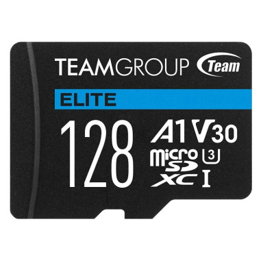 Карта пам&#039;яті Team 128GB microSDXC class 10 UHS-I/U3 Elite (TEAUSDX128GIV30A103)