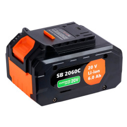 Акумулятор до електроінструменту SEQUOIA 20 В, 6Ah, вес 0.90 кг (SB2060C)