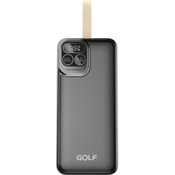 Батарея універсальна Golf P54 40000mah (PD20W+QC22.5W) Black (964380)