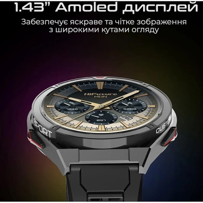 Смарт-годинник HiFuture active black-yellow (active.black-yellow)