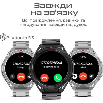 Смарт-годинник HiFuture active black-yellow (active.black-yellow)