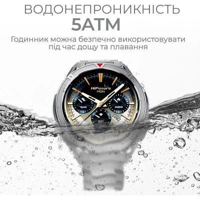 Смарт-годинник HiFuture active black-yellow (active.black-yellow)