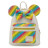 Рюкзак шкільний Loungefly Disney - Minnie Mouse Sequined Rainbow Mini Backpack (WDBK1659)