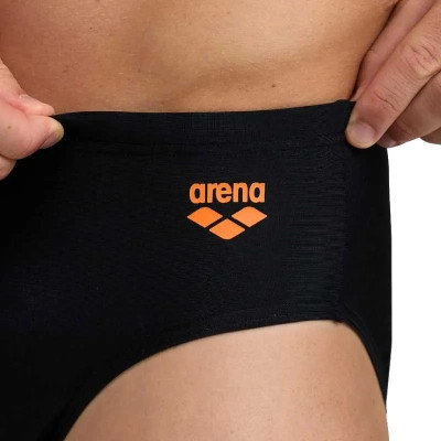 Плавки Arena Zip Brief 9 sm 006259-500 чорний 90 (3468336897706)