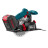 Дискова пила Ronix циркулярна 20Вт, 165мм, 4Ah x 2 (8609)