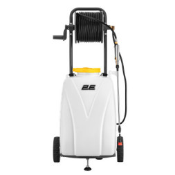 Обприскувач 2E AquaSpray 40LRC 40л, 12В, 1х12Ah, 7бар, 2.9л/хв, шланг 30м, на колесах (2E-40LWBS30)