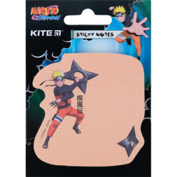 Папір для нотаток Kite з клейким шаром Naruto 70х70 мм, 50 аркушів (NR23-298-3)
