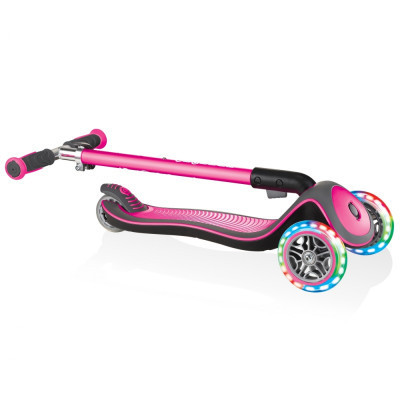 Самокат Globber Elite Deluxe Рожевий (444-410)