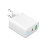 Зарядний пристрій Gembird 1xUSB-A + 1 Type-C (PD20Вт + QC3.0 18Вт) white (TA-UC-PDQC20L-W-01)