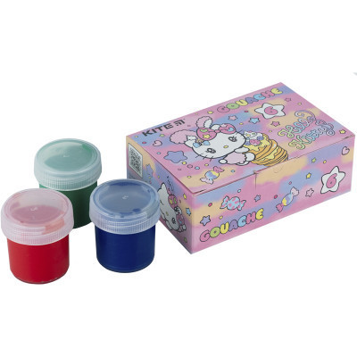 Гуашеві фарби Kite Hello Kitty 6 кольорів, 20 мл (HK23-062)