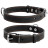 Нашийник для тварин Collar одинарний Ш 25 мм Д 38-50 см чорний (02191)
