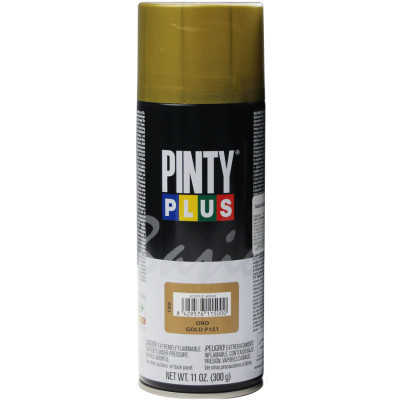 Фарба-аерозоль Pintyplus на алкідній основі BASIC Ral P151, Золото, 400 мл (8429576115000)