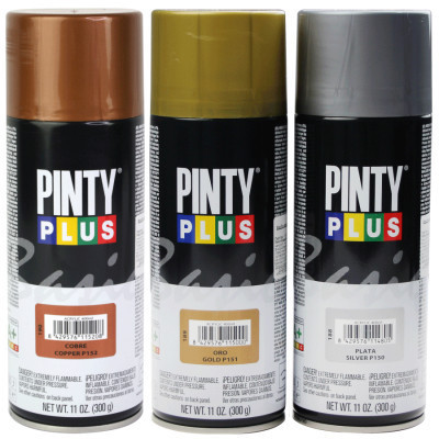 Фарба-аерозоль Pintyplus на алкідній основі BASIC Ral P151, Золото, 400 мл (8429576115000)