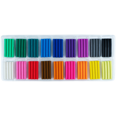 Пластилін Kite Dogs восковий 18 кольорів, 360 г (K22-085)